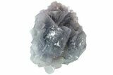 Blue, Cubic Fluorite Crystal Cluster - Pakistan #221246-1